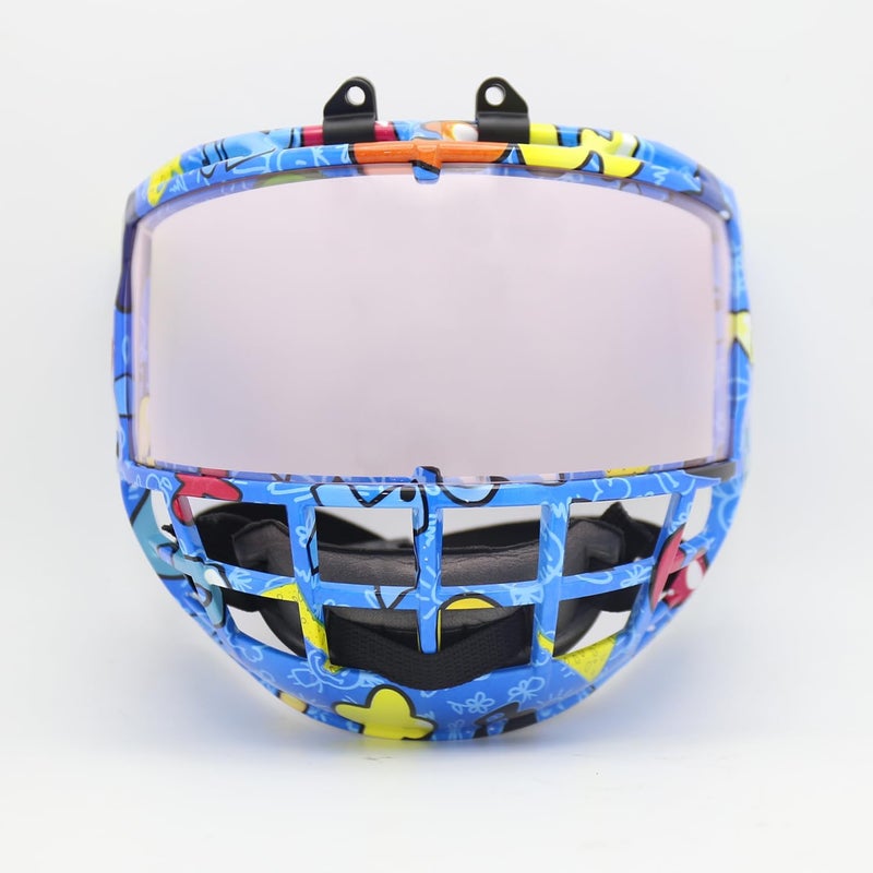 GY Hockey Full Shield Visor Junior Ice Hockey Helmet Full Face Protection Visor Youth Anti-Scratch/Anti-Fog - Image 1